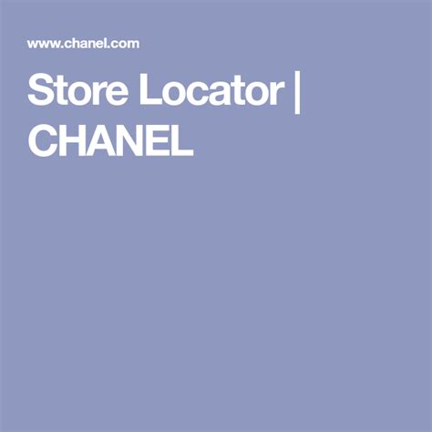 chanel vicino a me|Chanel store locator.